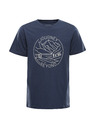 ALPINE PRO Pánske bavlnené tričko ALPINE PRO MOROL vintage indigo varianta pd