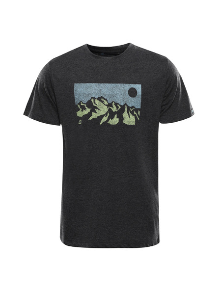 ALPINE PRO Pánske tričko s úpravou cool-dry ALPINE PRO GREM 2 black varianta pd