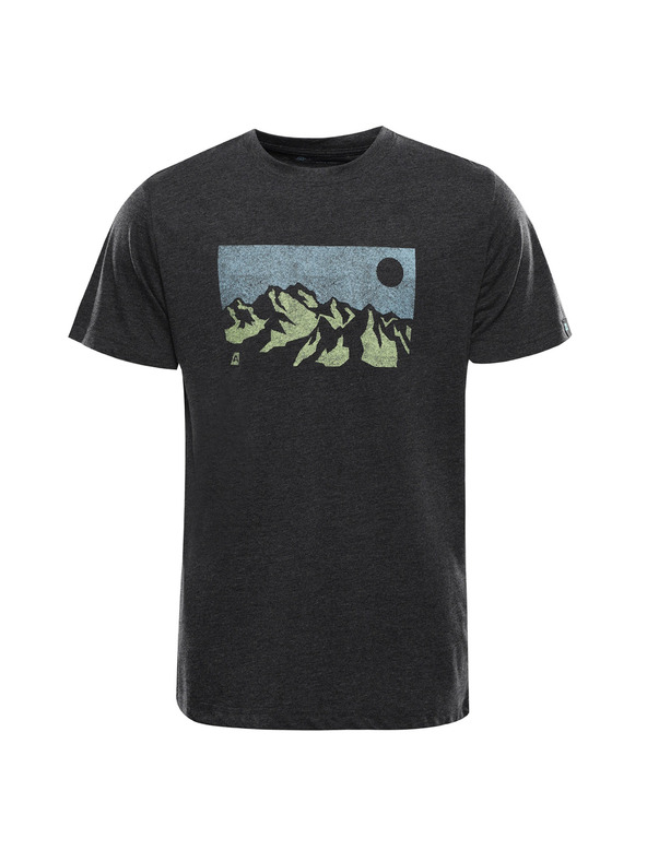 ALPINE PRO Pánske tričko s úpravou cool-dry ALPINE PRO GREM 2 black varianta pd