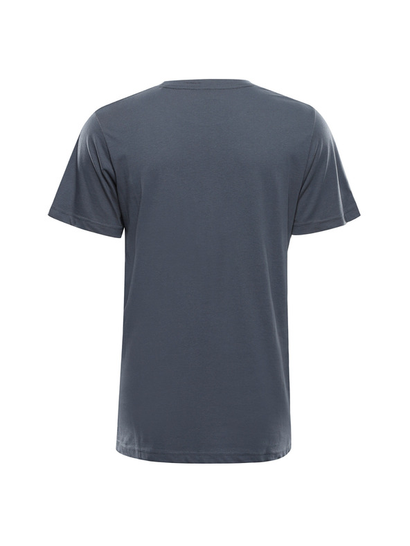 ALPINE PRO Pánske tričko z organickej bavlny ALPINE PRO TERMES 3 dark slate varianta pe