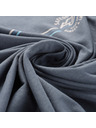 ALPINE PRO Pánske tričko z organickej bavlny ALPINE PRO TERMES 3 dark slate varianta pe