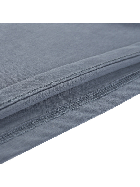 ALPINE PRO Pánske tričko z organickej bavlny ALPINE PRO TERMES 3 dark slate varianta pe