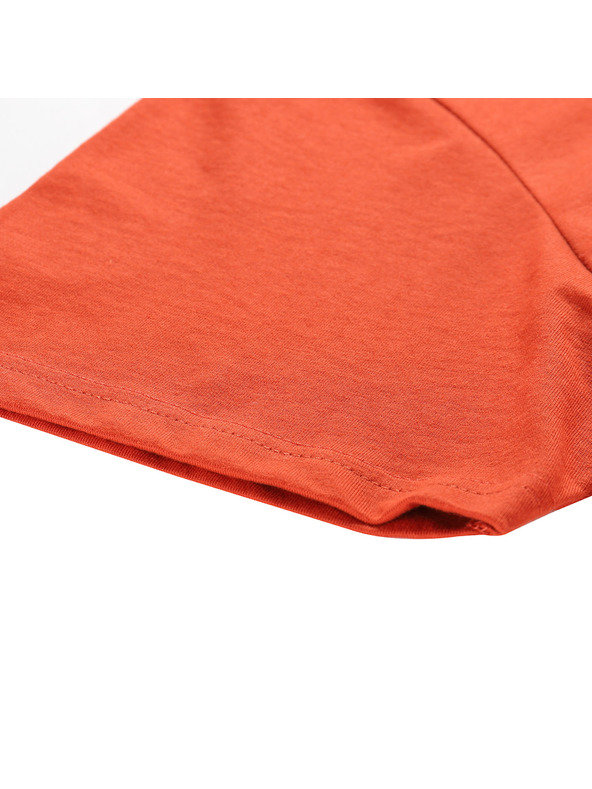 ALPINE PRO Pánske tričko s úpravou cool-dry ALPINE PRO GREM 2 red clay varianta pa