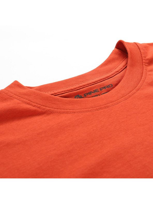 ALPINE PRO Pánske tričko s úpravou cool-dry ALPINE PRO GREM 2 red clay varianta pa