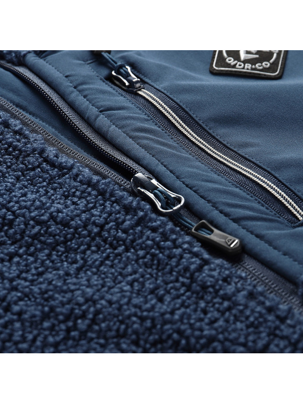 ALPINE PRO Pánska hrejivá vesta ALPINE PRO OFES moonlit ocean