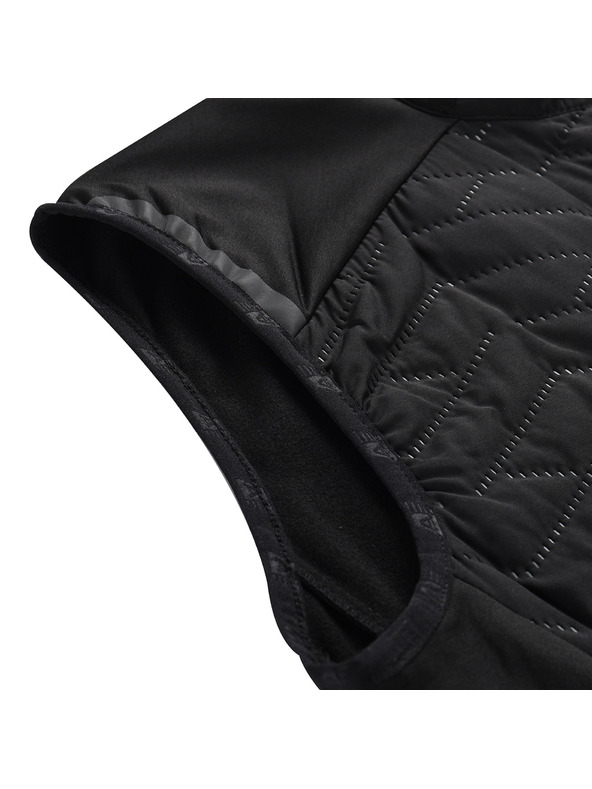 ALPINE PRO Pánska ultraľahká vesta s impregnáciou ALPINE PRO BERF 2 black