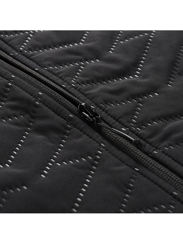 ALPINE PRO Pánska ultraľahká vesta s impregnáciou ALPINE PRO BERF 2 black