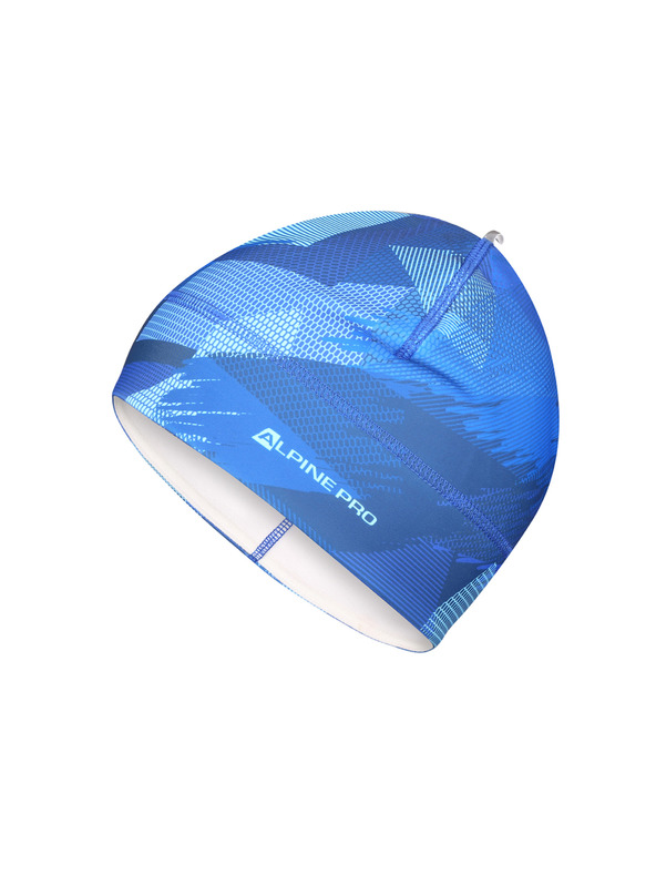 ALPINE PRO Bezšvová funkčná čiapka ALPINE PRO MAROG neon atomic blue varianta pd