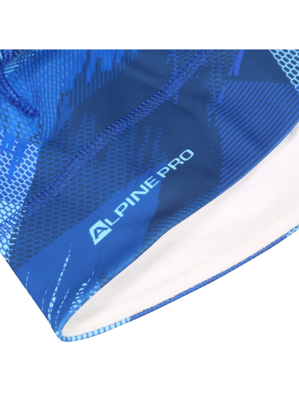 ALPINE PRO Bezšvová funkčná čiapka ALPINE PRO MAROG neon atomic blue varianta pd