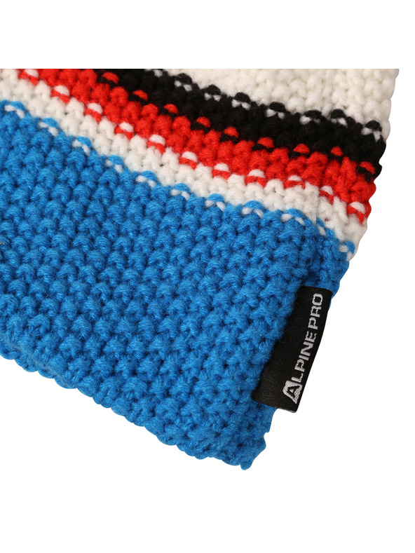 ALPINE PRO Zimná čiapka s brmbolcom ALPINE PRO FERR cherry tomato