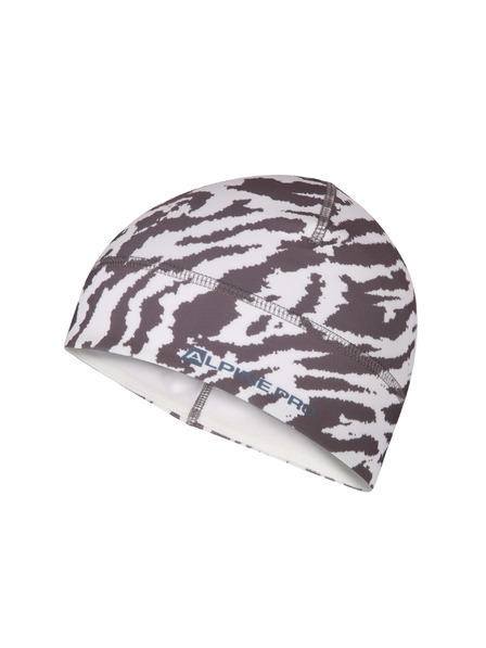 ALPINE PRO Bezšvová funkčná čiapka ALPINE PRO MAROG white varianta pe