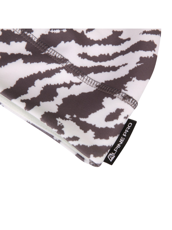 ALPINE PRO Bezšvová funkčná čiapka ALPINE PRO MAROG white varianta pe