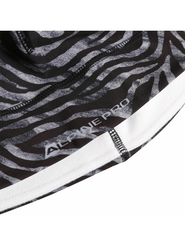 ALPINE PRO Bezšvová funkčná čiapka ALPINE PRO MAROG black varianta pf