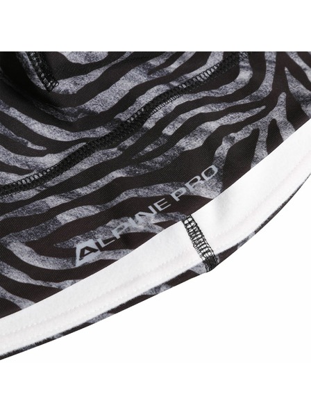 ALPINE PRO Bezšvová funkčná čiapka ALPINE PRO MAROG black varianta pf