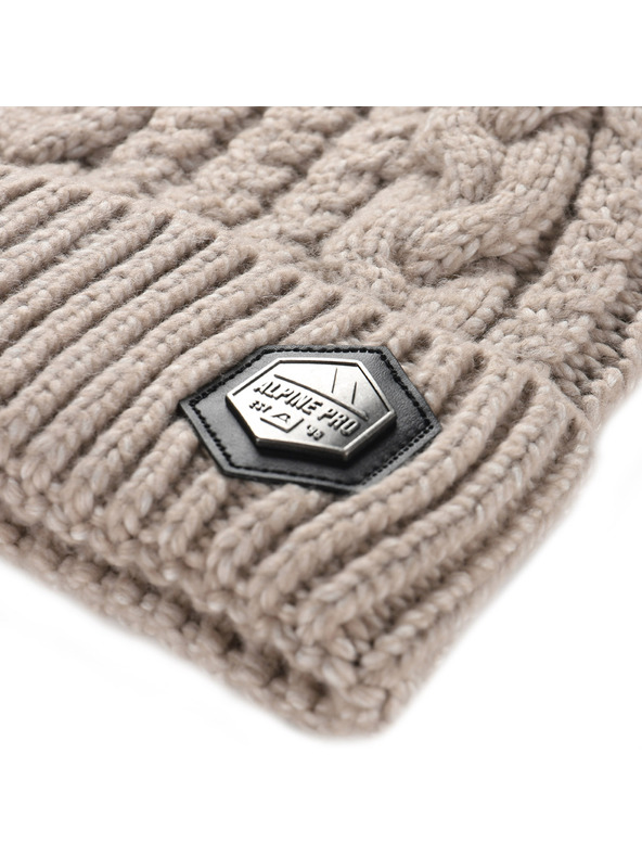 ALPINE PRO Zimná čiapka s brmbolcom ALPINE PRO ORGE moonbeam