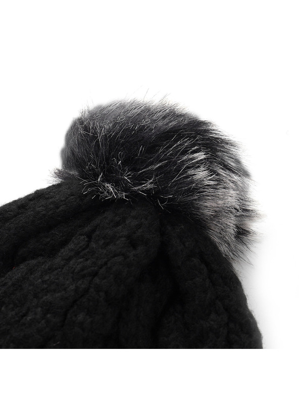 ALPINE PRO Zimná čiapka s brmbolcom ALPINE PRO ORGE black