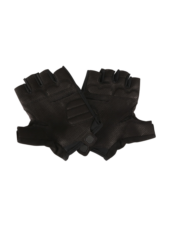 ALPINE PRO Cyklistické rukavice ALPINE PRO MESE čierna