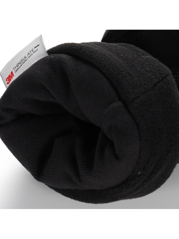 ALPINE PRO Lyžiarske softshellové rukavice ALPINE PRO KAHUG čierna