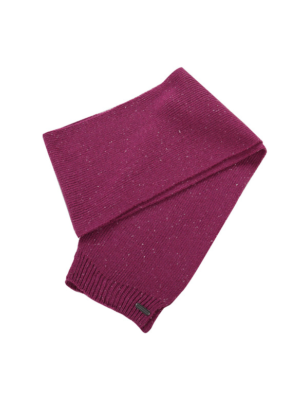 ALPINE PRO Pletená šála ALPINE PRO KOLDE boysenberry