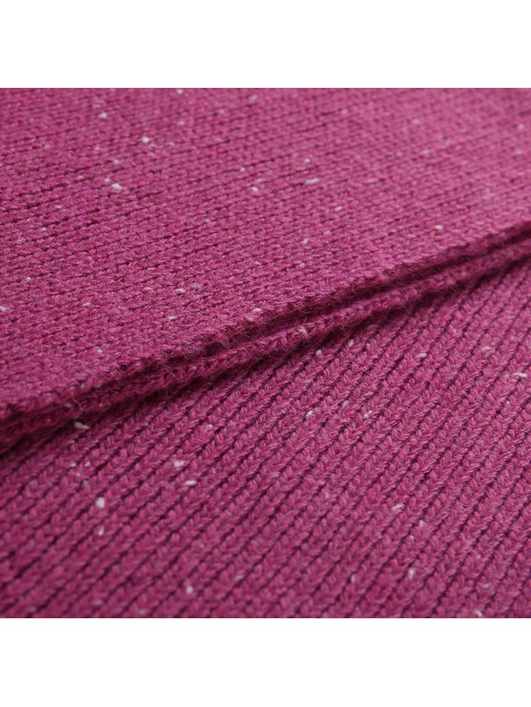 ALPINE PRO Pletená šála ALPINE PRO KOLDE boysenberry