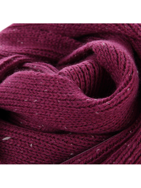 ALPINE PRO Pletená šála ALPINE PRO KOLDE boysenberry