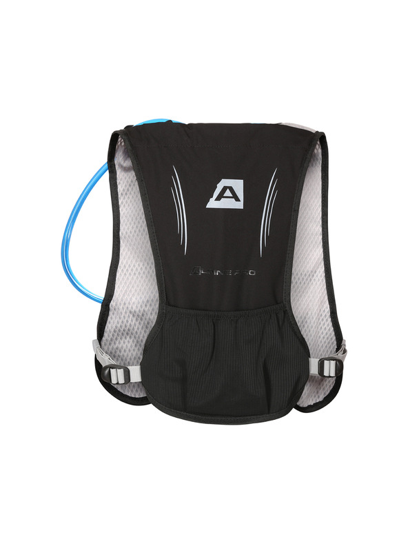 ALPINE PRO Bežecký batoh s camel bagom 1,5l ALPINE PRO RUNE black