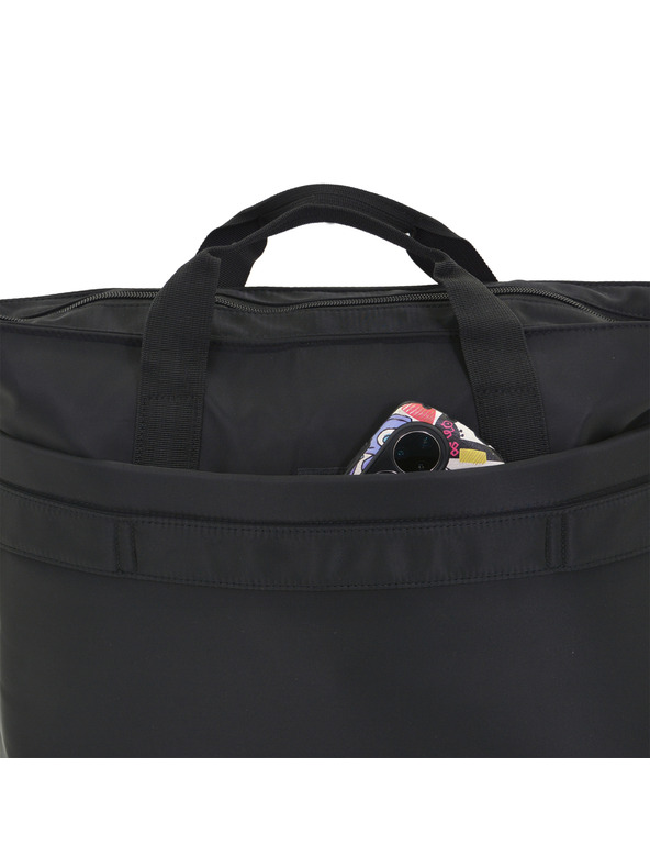 ALPINE PRO Príručná taška s uchami a cez rameno ALPINE PRO NEWE black