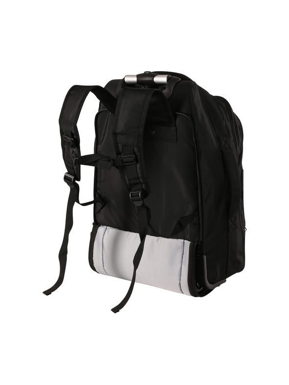 ALPINE PRO Cestovný batoh na kolieskach 39x57x20 cm ALPINE PRO TRGE black