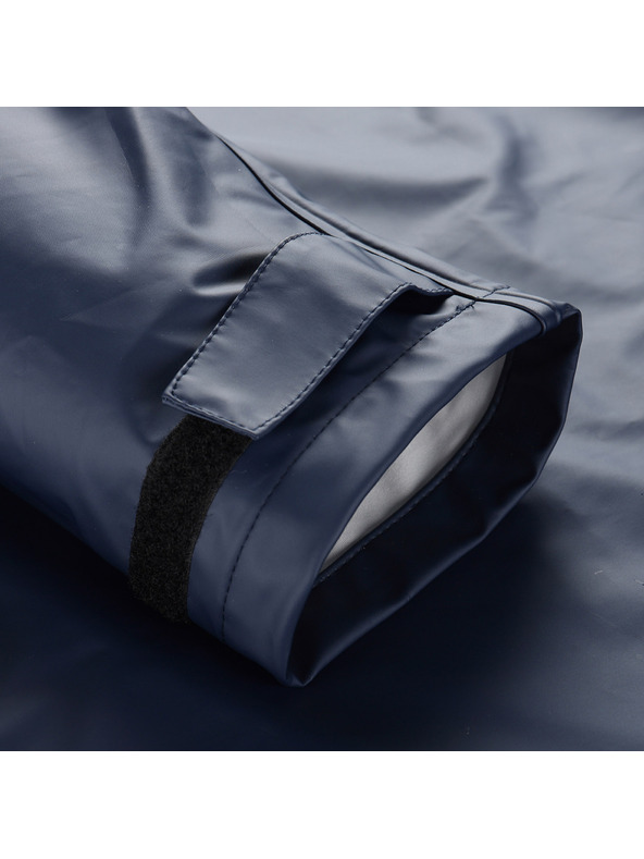 ALPINE PRO Outdoorové nepremokavé pončo - pláštenka ALPINE PRO WINRE mood indigo