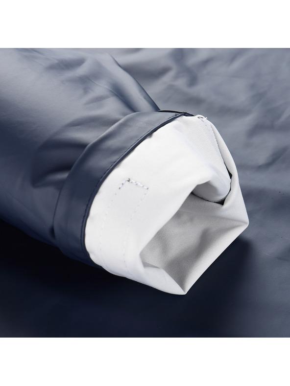 ALPINE PRO Outdoorové nepremokavé pončo - pláštenka ALPINE PRO WINRE mood indigo