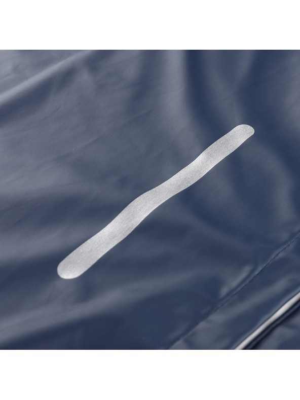 ALPINE PRO Outdoorové nepremokavé pončo - pláštenka ALPINE PRO WINRE mood indigo