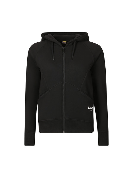 NAX Dámska bavlnená mikina nax NAX JURETA black