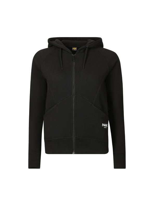 NAX Dámska bavlnená mikina nax NAX JURETA black