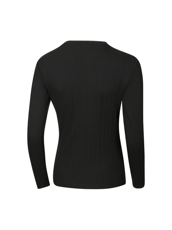 NAX Dámske tričko z organickej bavlny nax NAX KIRDA black