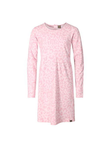 NAX Detské bavlnené šaty nax NAX WERTO light lilac