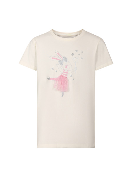 NAX Detské bavlnené tričko nax NAX WERVO creme