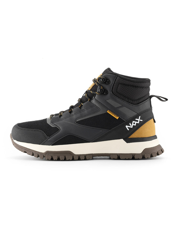 NAX Pánska mestská obuv nax NAX GOSEW black