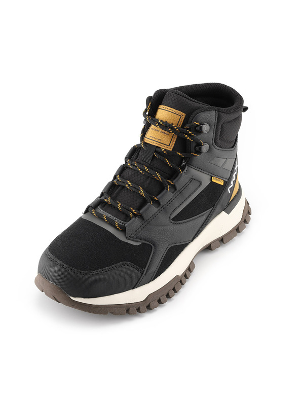 NAX Pánska mestská obuv nax NAX GOSEW black