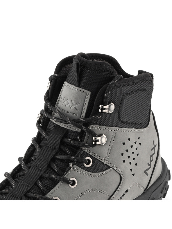 NAX Pánska mestská obuv nax NAX NARED dk.true gray