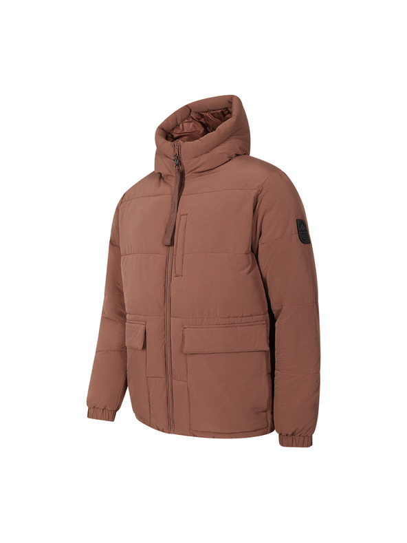 NAX Pánska bunda hi-therm nax NAX JEREM nutmeg