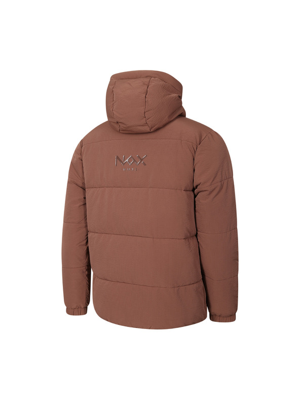 NAX Pánska bunda hi-therm nax NAX JEREM nutmeg