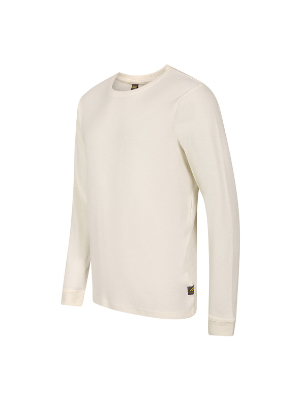 NAX Pánske tričko nax NAX WELF creme