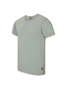 NAX Pánske tričko z organickej bavlny nax NAX ASTER oil green
