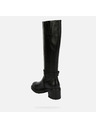 Geox Čierne dámske čižmy Geox Damiana