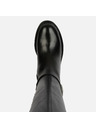 Geox Čierne dámske čižmy Geox Damiana