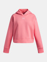 Under Armour Dievčenská mikina Under Armour UA Rival Fleece Hoodie-PNK