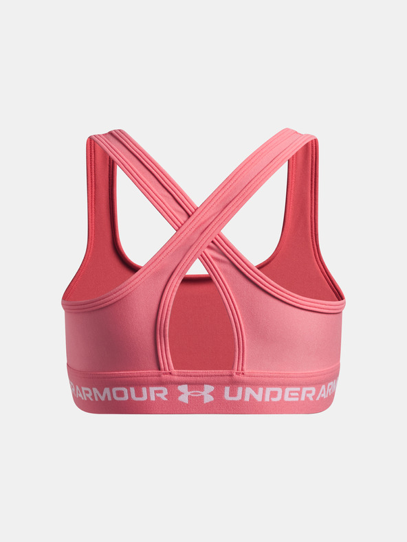 Under Armour Dievčenská podprsenka Under Armour G Crossback Bra-PNK