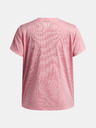 Under Armour Dievčenské tričko Under Armour UA TECH TWIST WDMK LOGO SS-PNK