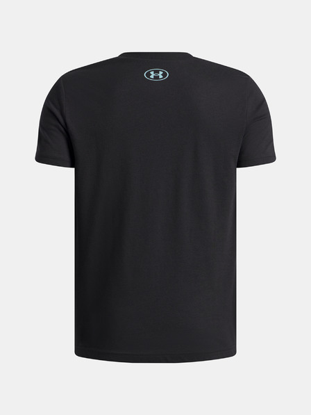 Under Armour Chlapčenské tričko Under Armour UA B LOGO WM COLLAGE SS-BLK