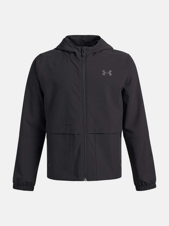 Under Armour Chlapčenská bunda Under Armour UA B UNSTOPPABLE WVN JACKET-BLK
